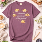I Measure Chocolate with My Heart — Funny Baking Shirt for Bakers