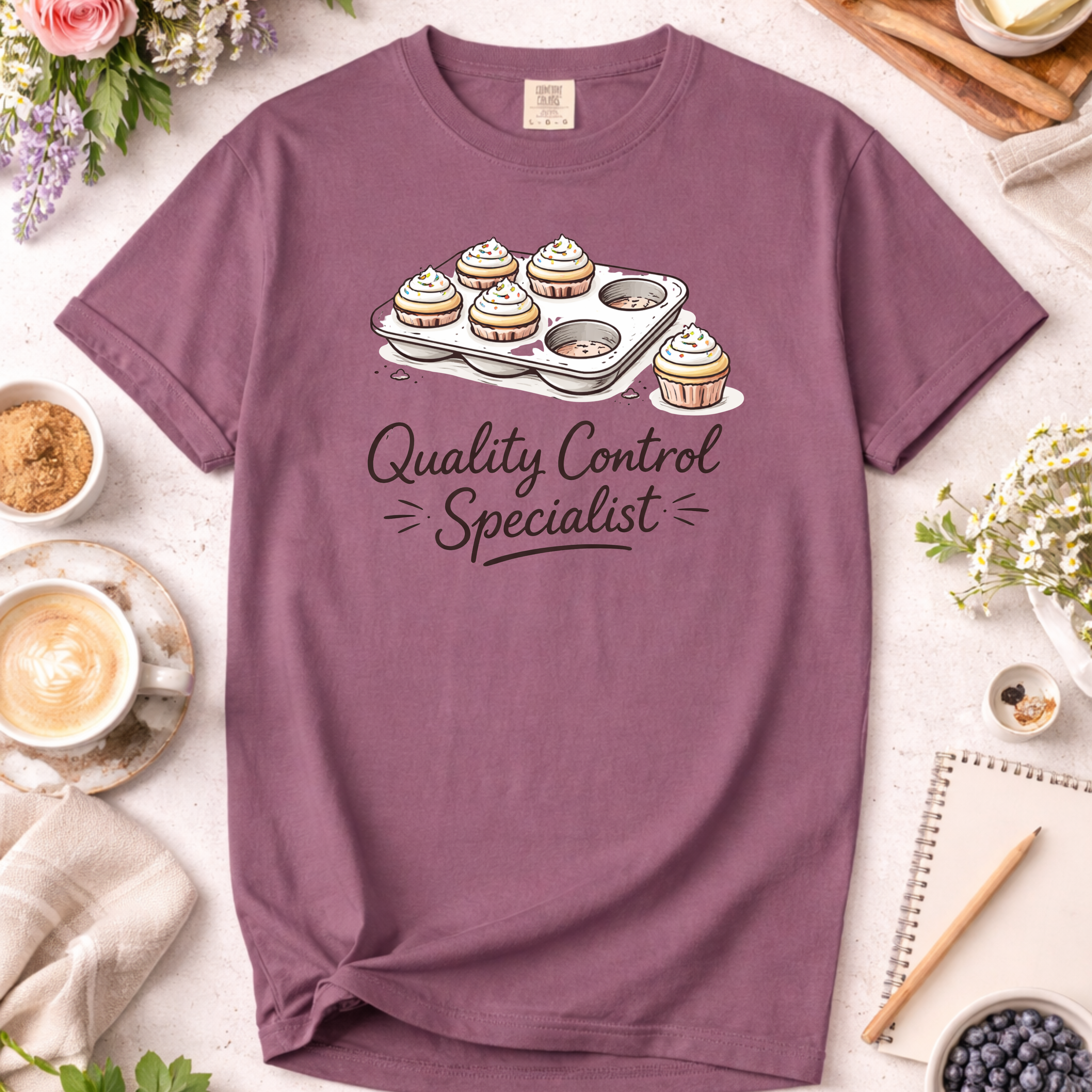 Quality Control Specialist Baking Humor T-Shirt