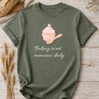 Mama Baking Shirt — "Baking Sweet Memories Daily" Tee